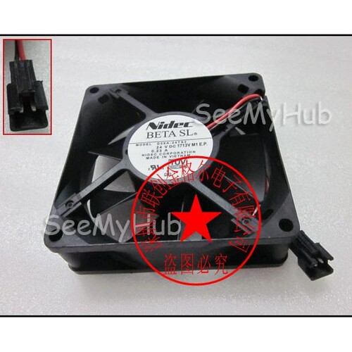 D08A-24TS2 01 02 24V0.23A D08K-24TS2 原装正品NIDEC变频器风扇