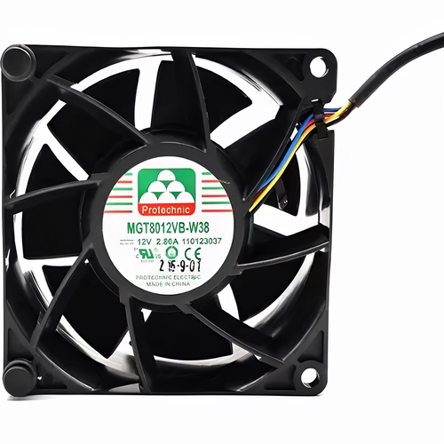 原装永立 MGT8012VB-W38 散热风扇12V 2.8A 服务器变频器散热