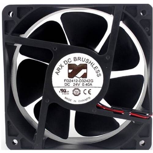 全新台湾三匠 FD2412-D3242G D2242G 12038 DC24V 变频器散热风扇