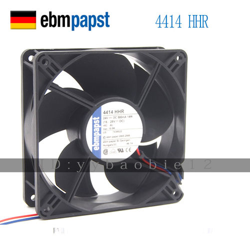 原装PAPST 4414HHR 14W 12038 DC24v 580mA 变频器专用风扇