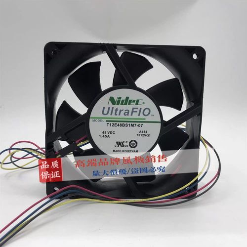 T12E48BS1M7-07 A464 48VDC 1.45A 4线原装正品进口风扇