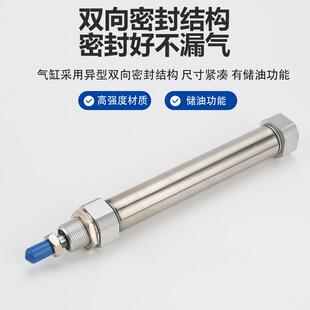 MI20X100X150X125X30X35X40X160X70X80X90X75X200SU气缸迷你平尾