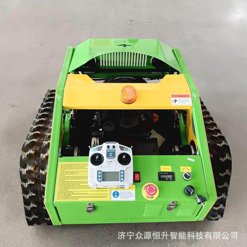 厂家黑狮500型遥控割草机隆鑫196CC割副50厘米堤坝剪草机除草机