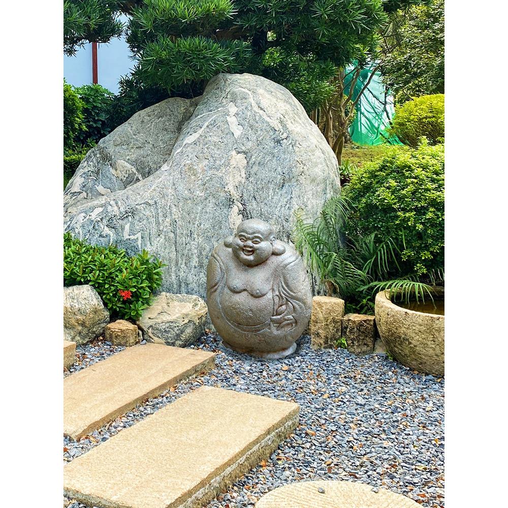 水磨SVH坊户外花园布装笑佛弥勒佛庭院关阳台置造景客饰厅玄禅意
