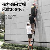 加厚铝合金多功DLT702家伸缩梯子折人字梯工用程可携叠式 升能降楼