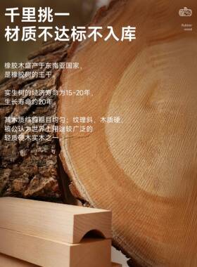 实木可Dec2-202移动纳架沙发边几几床头柜桌子家用收客厅茶小推车