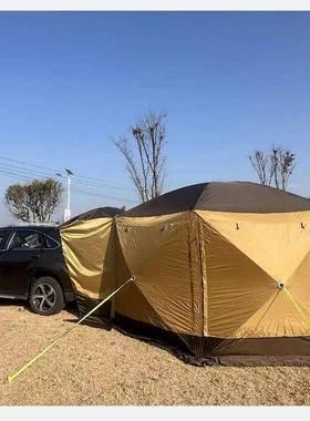 大自动帐篷防风防帐篷幕户外六角帐篷天凉棚雨露OPE营车载大型蒙