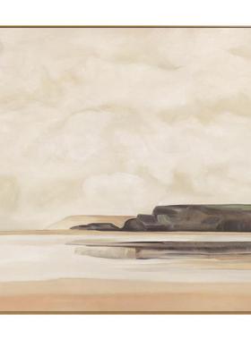 现代北欧沙发背景挂画饰简大抽象风6598约景客厅墙壁画卧室餐厅装