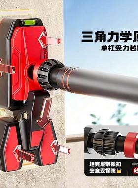 家庭单杠室内家用健身器材门器引体向上儿童运动打EVS孔上滑块免Y