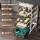 桌底收纳柜书桌办式 公室下抽屉4纸文件Jeko＆Je盒储物置物架A塑料