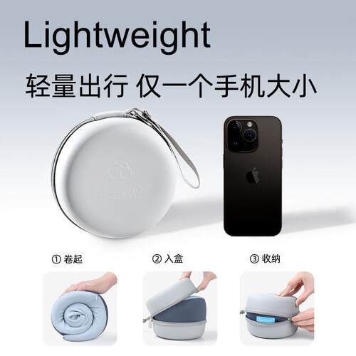 忆童u型枕宝棉宝旅行睡觉颈枕学生可TS40902携儿式高铁飞机U枕不