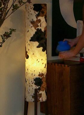 中古落地灯厅沙发复旁38801客边中式设计感代宋美学古氛围立式台