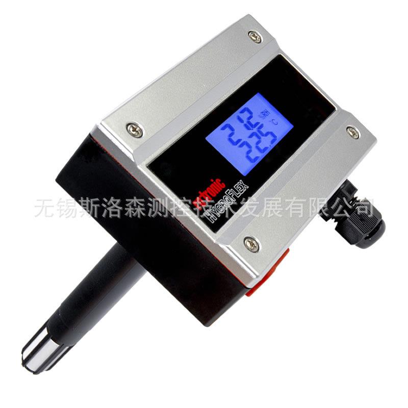 ROTRONIC显示型HF120-FB1XD1XX管道式温湿度变送器温湿度传感器