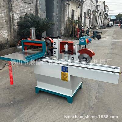 产地货源马氏款木工机械MD2108B双轨气动五碟出榫木工榫槽设备