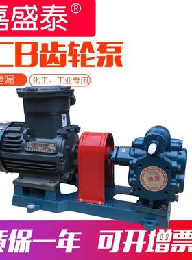 齿轮油泵CB系列大流量涂料输送齿轮泵铸铁材质无泄漏管道高流量