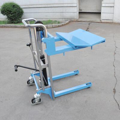 供应轻型手动液压堆高车圆形物料搬运铲车PFV卷筒电动升降叉车