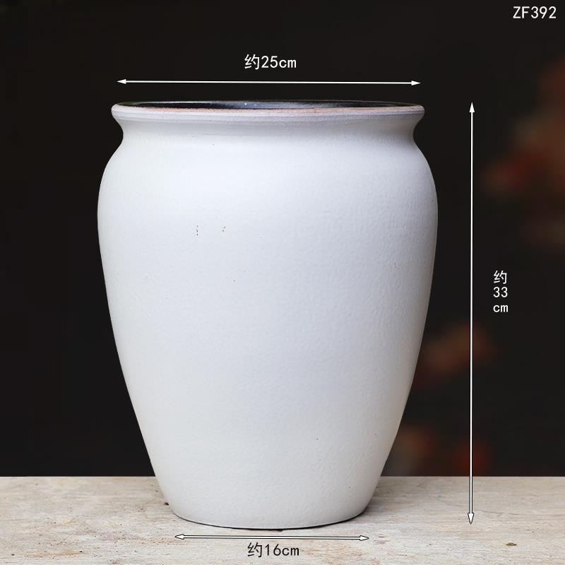 简约中式多肉花盆陶瓷家用三角梅盆栽粗陶多肉悬崖老桩庭院阳台