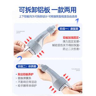 艾普乐医用腱鞘炎护腕手手指固定器大指拇套关节护骨腕折损伤71护