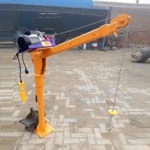 车载吊机12v24v随车吊折叠液压小型吊机家用220V升降提升机悬臂吊