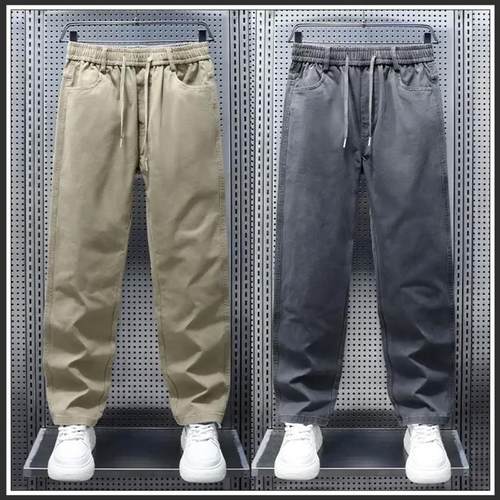 Chalice潮流户外运动男士工装裤秋潮牌简J约百搭休N闲直筒裤子休