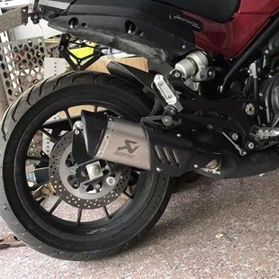 贝纳利大魔鬼改装排气管中段 改装吉村 天蝎 通用排气管