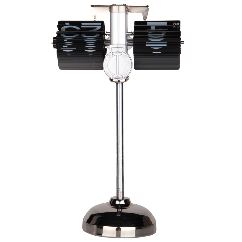 王自如同款创意客厅时钟 欧式座钟伸缩拉杆天平自动翻页钟落地钟