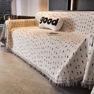 年新款沙发四季通用防滑沙发垫布全包沙发盖布巾一片式坐垫