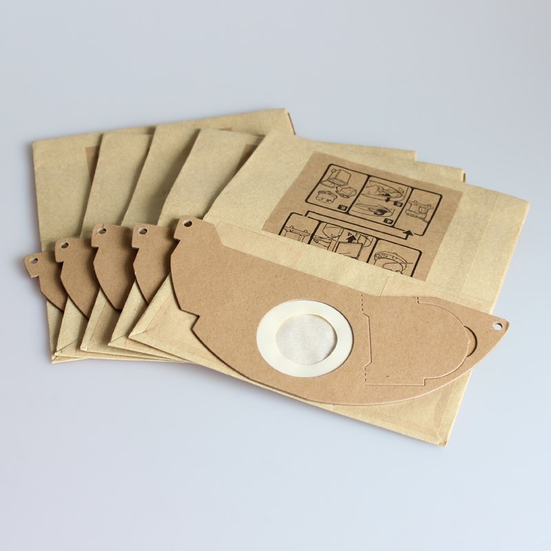 5个装 适配吸尘器垃圾纸袋WD20  205 MV2集尘袋