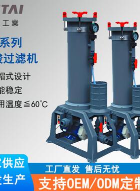 RTL系列镍铬酸过滤机PVC材质无泄漏化学药液循环处理过滤器超滤