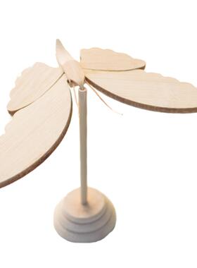 覆古怀旧竹木产品平衡蝴蝶饰品家居装饰桌面客厅饰品工艺品礼品