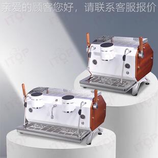 家商两用半萃自动咖机双炉一体咖啡机单ZKB头双头加热可啡茶咖啡