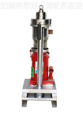 小型手压油设机 千EEV斤顶压油备 芝麻菜籽榨油机 动液分固离手压