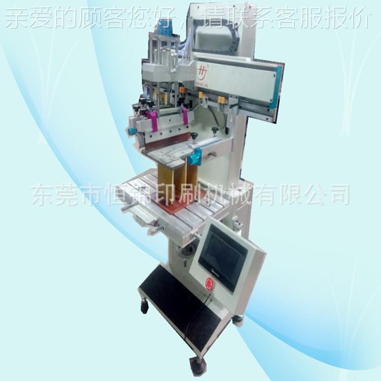 全HS-4060F自动半丝印机吸气机印工作丝台升降自动气动平面丝印机图片