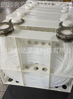 聚四氟换板热化器 工电钢H008镀化学框换热器铁氟龙交换器金线换