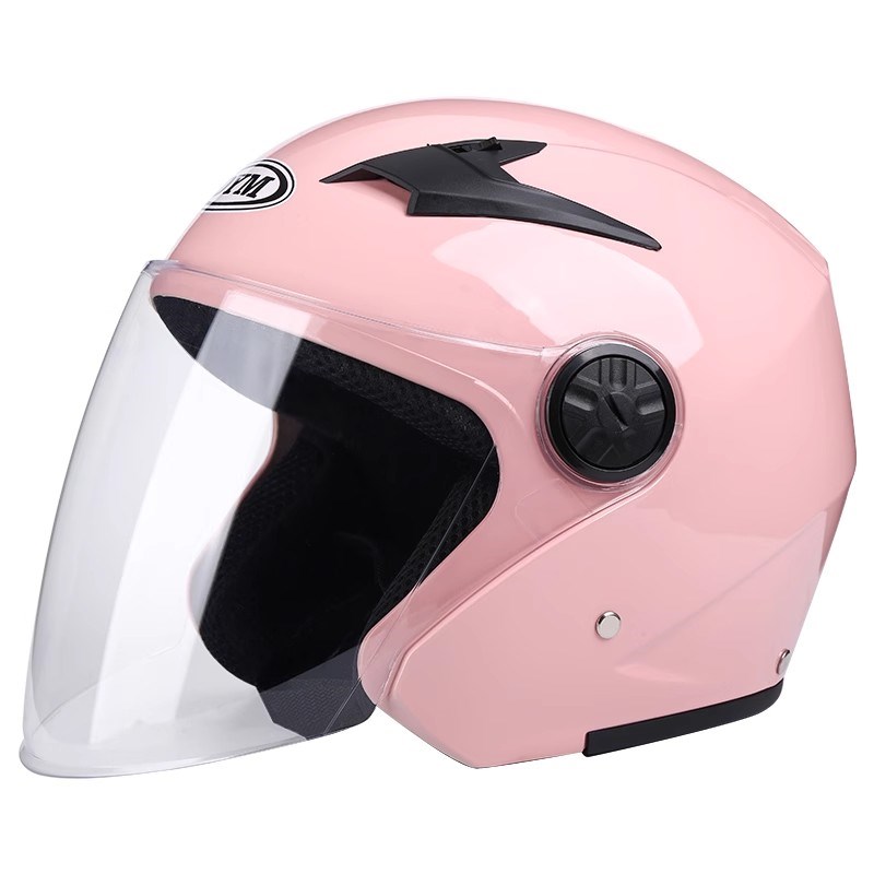 2024新款头盔女四季通用电动摩托车安全帽3c冬季保暖围脖可拆卸男