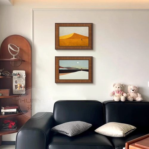 山景与远方-中古风艺术挂画