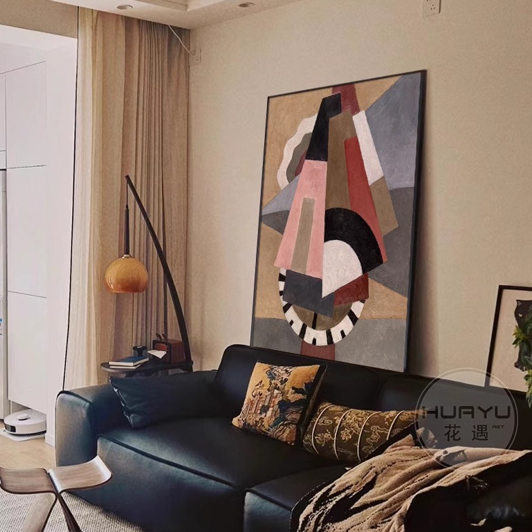 中古风氛围感百搭抽象艺术