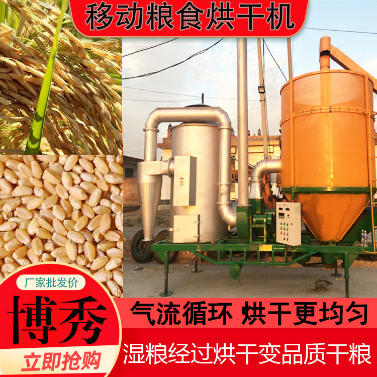 燃煤大型高产粮食烘干机 气流烘干设备 油菜籽烘干机器 自动控温