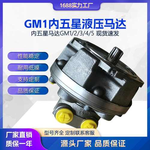 GM1-320/350内五星液压马达GM1-220-9H1R13低速大扭矩摆缸马达