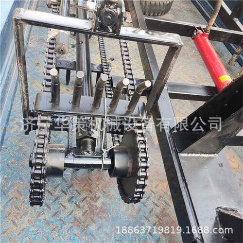 华策牌汽油机式铁路收砟机 石渣耙渣机 QS240边坡收渣机