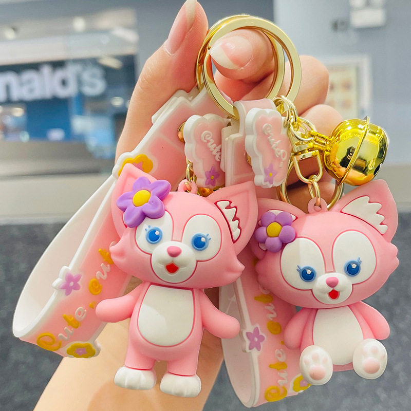 【拍一送一】可爱玲娜贝儿钥匙扣小挂件精品机小爪礼品钥匙挂件