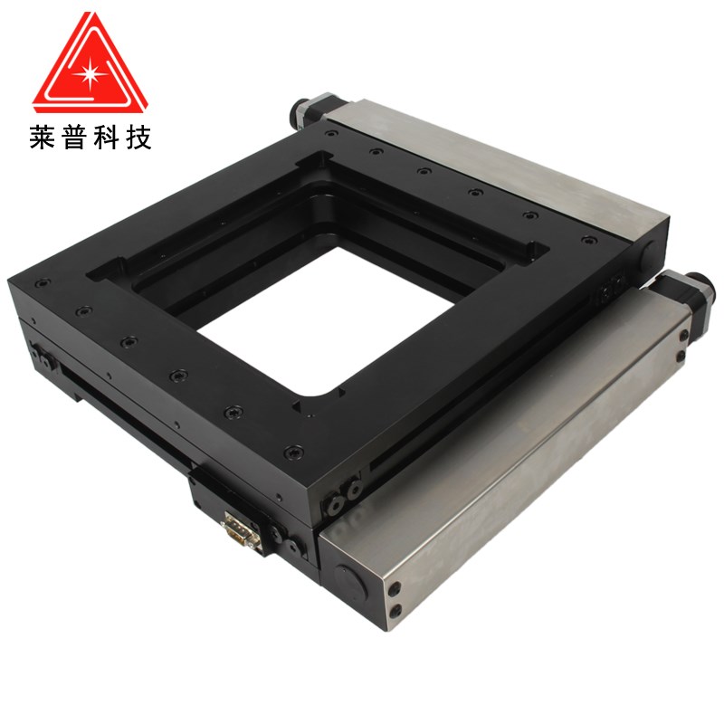 电动双轴位移台精密XY轴光学实验平台重载滑台模组两X维平移工作