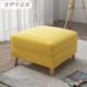 单人小沙发凳子布艺沙发脚踏方形放脚凳床边脚踏凳单个定制垫脚凳