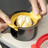切皮蛋神器多功能切蛋器家用三合一切鸡蛋切片分割器松花蛋切割器