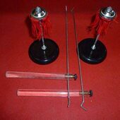 实验器材 验电羽 验电器连接杆