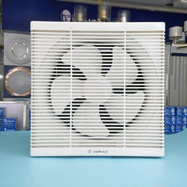 梁田百叶网罩排气扇换气扇电机窗式厨房静音卫生间12寸抽风机45W