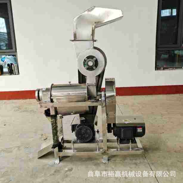 不锈钢食品榨汁机设备 胡萝卜渣汁分离机 304不锈钢材质