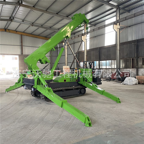 3吨-8吨小型蜘蛛吊车 无线遥控油电两用起重机履带蜘蛛吊室内吊机