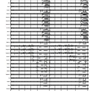 管乐总谱《庆典序m曲》3.5陈丹交响管乐团合奏总分谱+音频