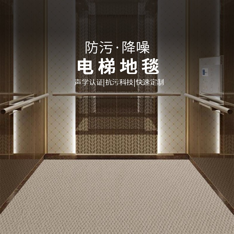 电梯地毯别墅防水抗污隔音高端家用门口电L梯轿厢专用地垫尺寸定